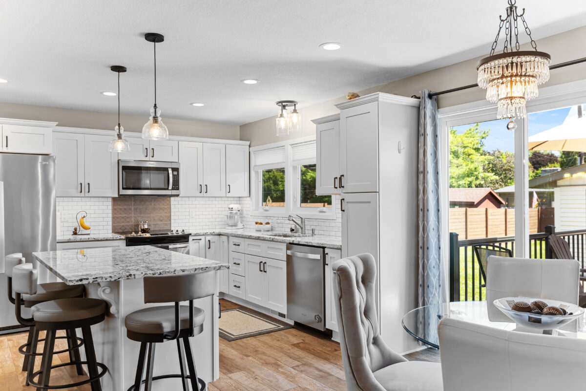Kitchen Dining Area Real Estate Photo